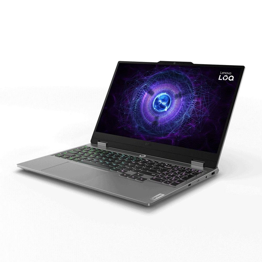 Lenovo LOQ 15IRX10 (Open Box) - Intel Core i7 13650HX 16GB DDR5 512GB NVME Gen4 15.6 FHD 144Hz، تغطية 100% sRGB